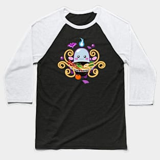 Spooky Ramen Baseball T-Shirt